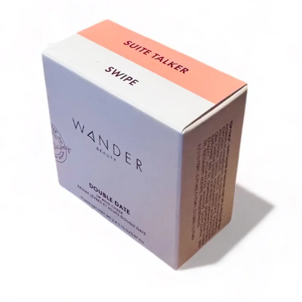 WANDER BEAUTY Double Date Lip and Cheek Lips in Suite Talker